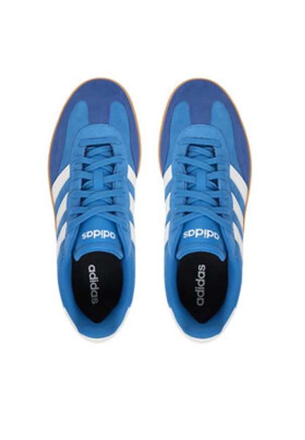 Adidas - adidas Sneakersy Barreda JP5930 Niebieski. Kolor: niebieski. Materiał: skóra, zamsz