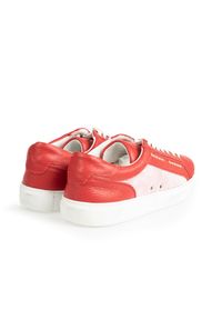 Baldinini Sneakersy | UE0414T00JABO | Mężczyzna | Czerwony. Kolor: czerwony. Materiał: materiał, skóra