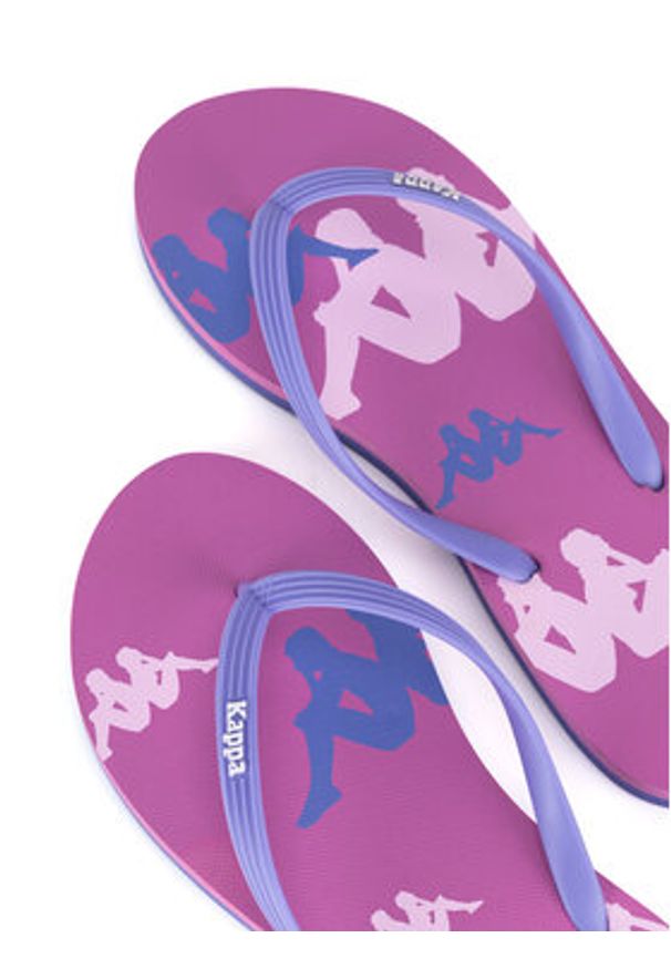 Kappa Japonki 351C24W Pink Fuchsia - Violet Lavander - Pink Rose Kolorowy. Materiał: syntetyk, materiał. Wzór: kolorowy