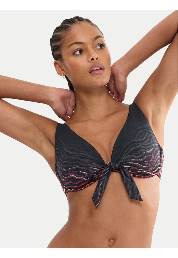 Triumph Góra od bikini Summer Wild 10226588 Czarny. Kolor: czarny. Materiał: syntetyk