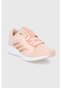 Adidas - adidas Buty Edge Lux 4 kolor różowy. Nosek buta: okrągły. Zapięcie: sznurówki. Kolor: różowy. Materiał: materiał, guma
