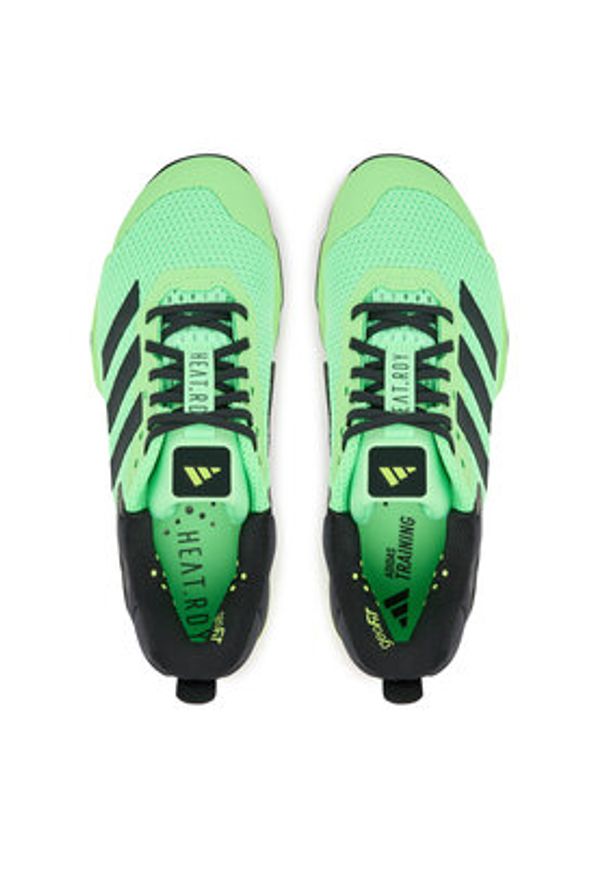 Adidas - adidas Buty na siłownię Dropset 3 strength training JR1668 Zielony. Kolor: zielony. Materiał: materiał. Sport: fitness