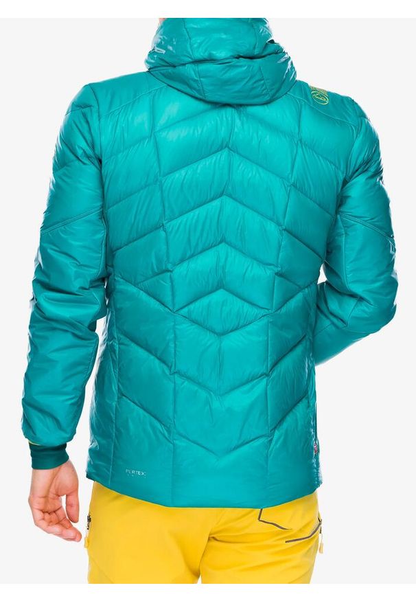 LA SPORTIVA - Kurtka puchowa męska La Sportiva Aiguille Down Jacket. Kolor: zielony. Materiał: syntetyk, puch
