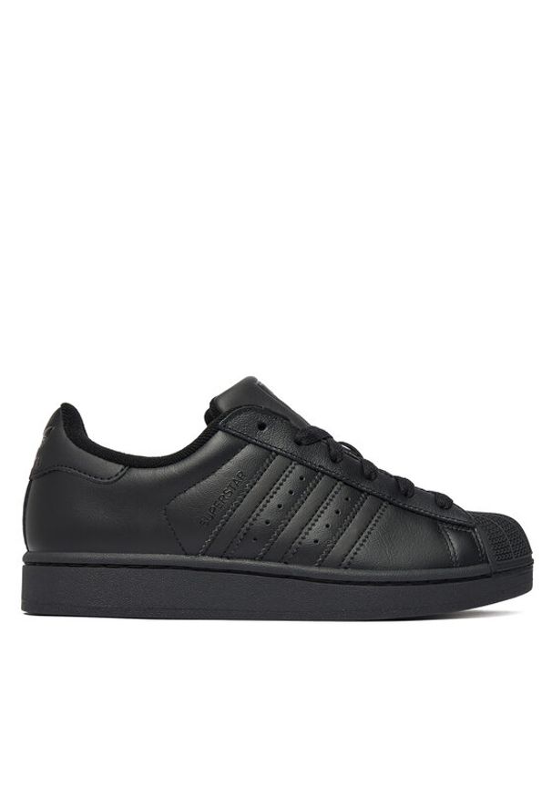 Adidas - adidas Sneakersy Superstar II JH9979 Czarny. Kolor: czarny. Materiał: skóra. Model: Adidas Superstar