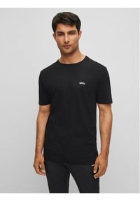 BOSS - Boss T-Shirt 50469045 Czarny Regular Fit. Kolor: czarny. Materiał: bawełna #1