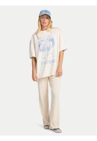 Billabong T-Shirt This Sunny Time EBJZT00479 Biały Loose Fit. Kolor: biały. Materiał: bawełna #5