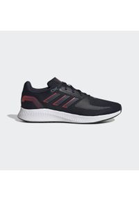 Adidas - Buty do biegania męskie adidas Run Falcon 2.0. Kolor: wielokolorowy, niebieski, szary. Sport: bieganie