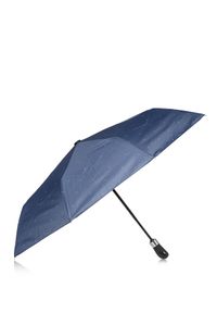 Ochnik - Składany parasol damski w kolorze granatowym. Kolor: niebieski. Materiał: poliester