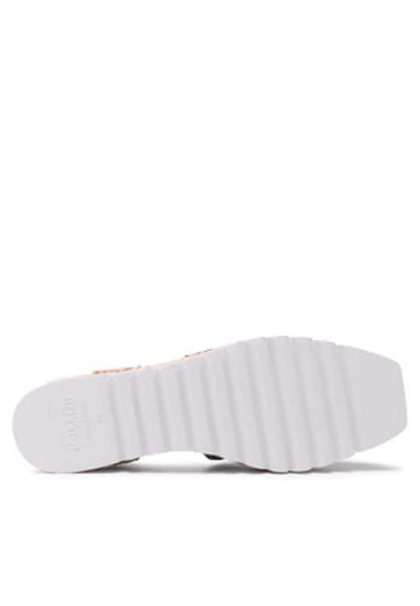 Pollini Espadryle TA10134G0EQ6D70A Granatowy. Kolor: niebieski. Materiał: materiał