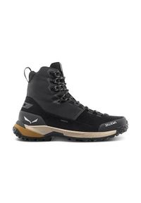 Buty trekkingowe męskie Salewa Mid Powertex. Wysokość cholewki: za kostkę. Kolor: szary. Materiał: materiał, syntetyk. Szerokość cholewki: normalna