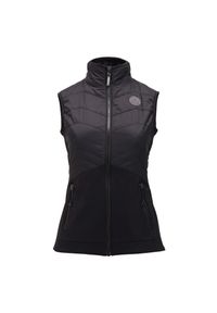 Damska kurtka bez rękawów Silvini Formia. Kolor: czarny. Materiał: puch. Długość rękawa: bez rękawów. Sezon: zima #1