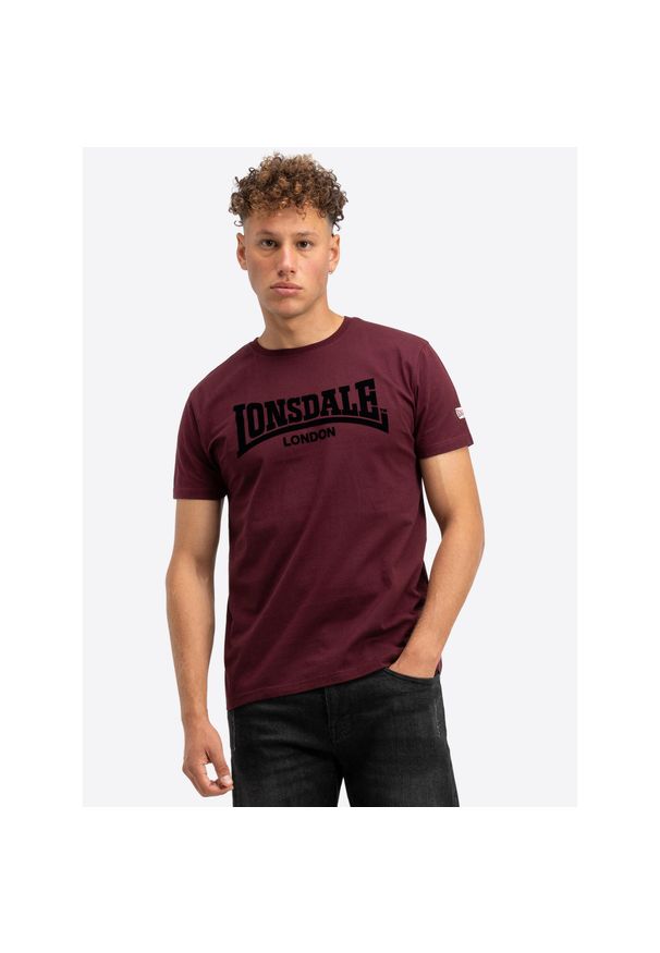 Koszulka Lonsdale Ll008 One Tone. Kolor: czarny, czerwony, wielokolorowy