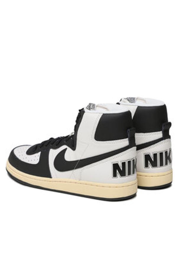Nike Sneakersy Terminator High Prm FD0394 030 Biały. Kolor: biały. Materiał: skóra