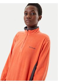 columbia - Columbia Polar Klamath Range™ II Half Zip 1352472 Pomarańczowy Regular Fit. Kolor: pomarańczowy. Materiał: syntetyk #3