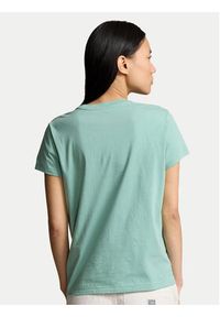 Polo Ralph Lauren T-Shirt 211898698023 Zielony Regular Fit. Typ kołnierza: polo. Kolor: zielony. Materiał: bawełna #3