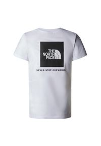 Koszulka The North Face S/S Redbox Slim. Kolor: biały