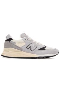 Buty unisex New Balance U998GB – szare. Kolor: szary. Materiał: materiał, syntetyk, skóra. Szerokość cholewki: normalna