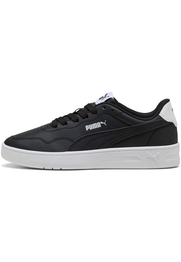 Buty sportowe damskie Puma Court Lally. Kolor: czarny. Materiał: materiał, syntetyk