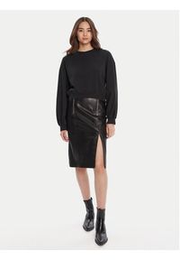Pinko - PINKO Bluza Maliardo 105510 A2RB Czarny Regular Fit. Kolor: czarny. Materiał: bawełna #3
