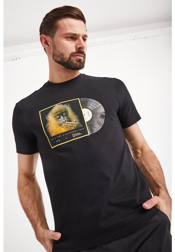 Armani Exchange - T-SHIRT ARMANI EXCHANGE. Styl: elegancki