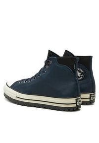 Converse Trampki Chuck Taylor All Star City Trek Waterproof A08558C Granatowy. Kolor: niebieski. Materiał: skóra #3