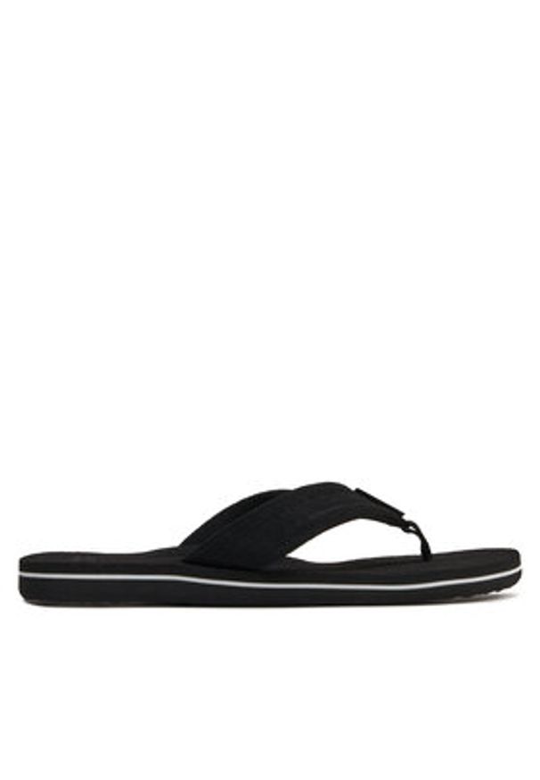 Quiksilver Japonki AQYL101266 Czarny. Kolor: czarny. Materiał: materiał