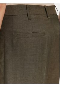 Marella Spodnie materiałowe Hull 2523136161 Khaki Loose Fit. Kolor: brązowy. Materiał: syntetyk #5