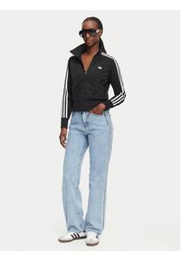 Adidas - adidas Bluza Firebird Classic Track Jacket KV9552 Czarny Regular Fit. Kolor: czarny. Materiał: syntetyk #5