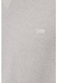 Lee sweter bawełniany męski kolor szary lekki. Kolor: szary. Materiał: bawełna. Długość rękawa: raglanowy rękaw #2