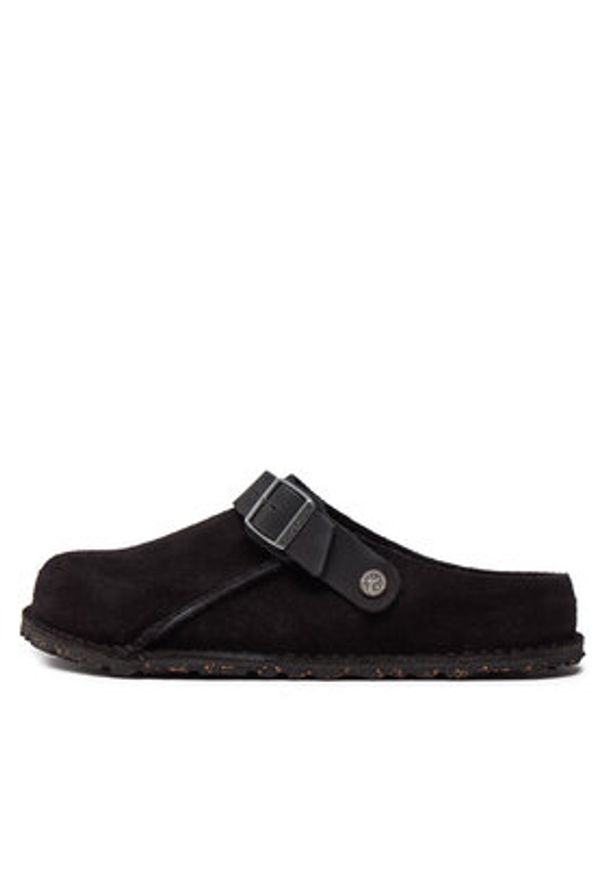 Birkenstock Sandały Lutry 1025323 Czarny. Kolor: czarny. Materiał: skóra