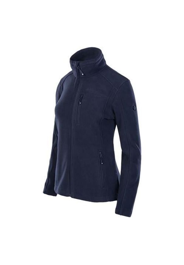 Hi-tec - Bluza sportowa damska Hi-Tec Montes. Kolor: niebieski, wielokolorowy. Sport: turystyka piesza