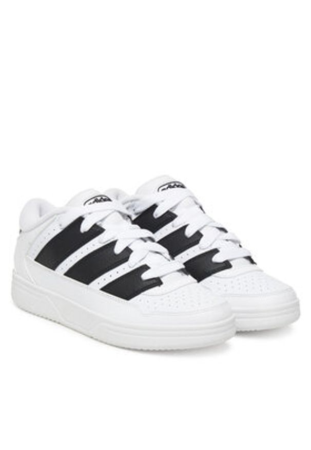 Adidas - adidas Sneakersy Break Start 2000 JS0145 Biały. Kolor: biały. Materiał: skóra