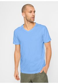 bonprix - T-shirt z dekoltem w serek (5 szt.). Typ kołnierza: dekolt w serek. Kolor: biały #1