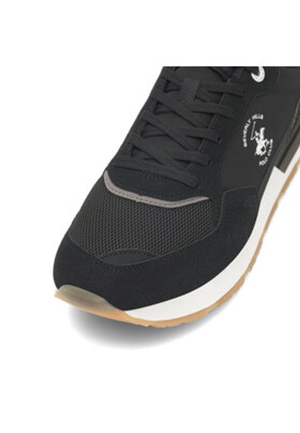 Beverly Hills Polo Club Sneakersy MILO-01 Czarny. Kolor: czarny. Materiał: materiał