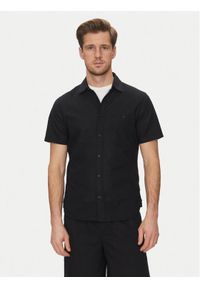 Blend Koszula 20718401 Czarny Regular Fit. Kolor: czarny. Materiał: bawełna