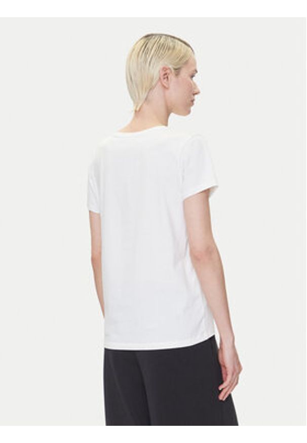 Emporio Armani Underwear T-Shirt EW000409 AF10881 U1131 Biały Regular Fit. Kolor: biały. Materiał: bawełna