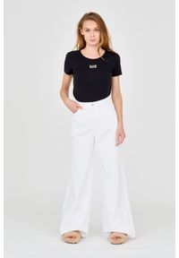 7 FOR ALL MANKIND Białe jeansy damskie Zoey, Rozmiar 26. Kolor: biały