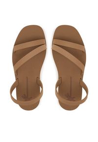 Manebi Sandały Honolulu R 3.9 FY Brązowy. Kolor: brązowy