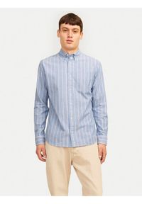 Jack & Jones Koszula Brook 12192150 Niebieski Slim Fit. Kolor: niebieski. Materiał: bawełna #1