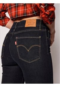 Levi's® Jeansy 724™ High-Waisted 18883-0015 Granatowy Regular Fit. Kolor: niebieski. Materiał: jeans