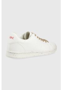 ACBC buty kolor biały. Nosek buta: okrągły. Zapięcie: sznurówki. Kolor: biały. Materiał: materiał. Szerokość cholewki: normalna #4