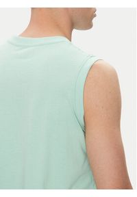 Kappa Tank top Logo Corpo Cadwal 303HZB0 Zielony Regular Fit. Kolor: zielony. Materiał: bawełna #5