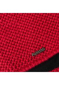 Zimowa czapka damska PaMaMi - Czerwony. Kolor: czerwony. Materiał: poliamid, akryl. Sezon: zima. Styl: klasyczny #3