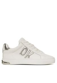 DKNY Sneakersy Abeni Lace Up Sneaker K1300916 Biały. Kolor: biały. Materiał: skóra #3