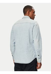 G-Star RAW - G-Star Raw Koszula jeansowa Dakota D23616-D252 Niebieski Regular Fit. Kolor: niebieski. Materiał: bawełna #3