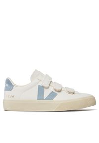 Veja Sneakersy Recife Logo Chromefree Leather RC0502946A Biały. Kolor: biały. Materiał: skóra