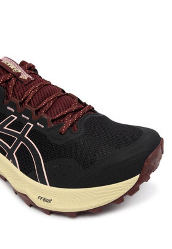 Asics Buty do biegania Trabuco Terra 3 1012B925 Czarny. Kolor: czarny. Materiał: mesh, materiał