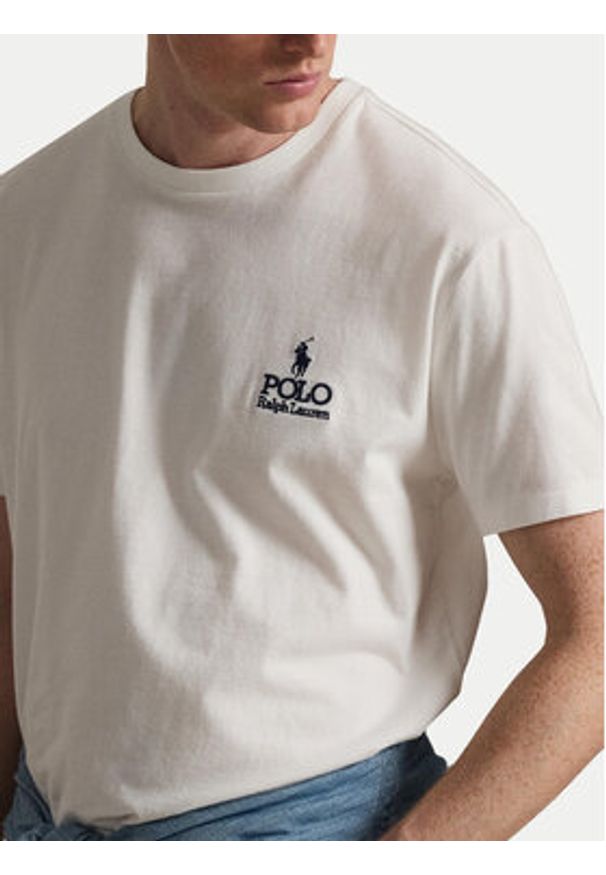 Polo Ralph Lauren T-Shirt 710981136001 Biały Regular Fit. Typ kołnierza: polo. Kolor: biały. Materiał: bawełna