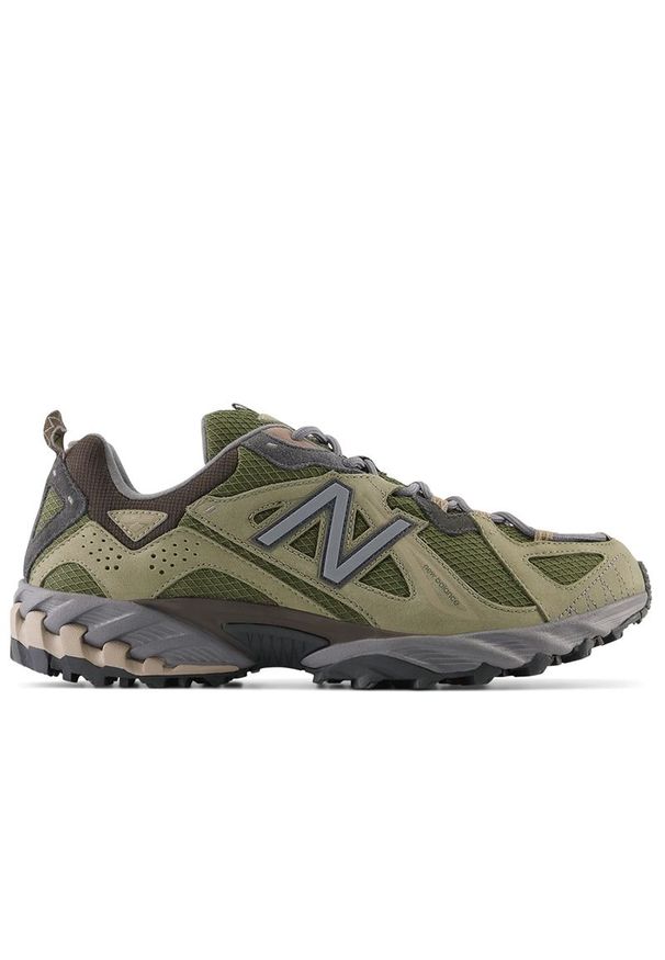 Buty New Balance ML610TM - zielone. Kolor: zielony. Materiał: guma, materiał, syntetyk. Szerokość cholewki: normalna. Sezon: lato