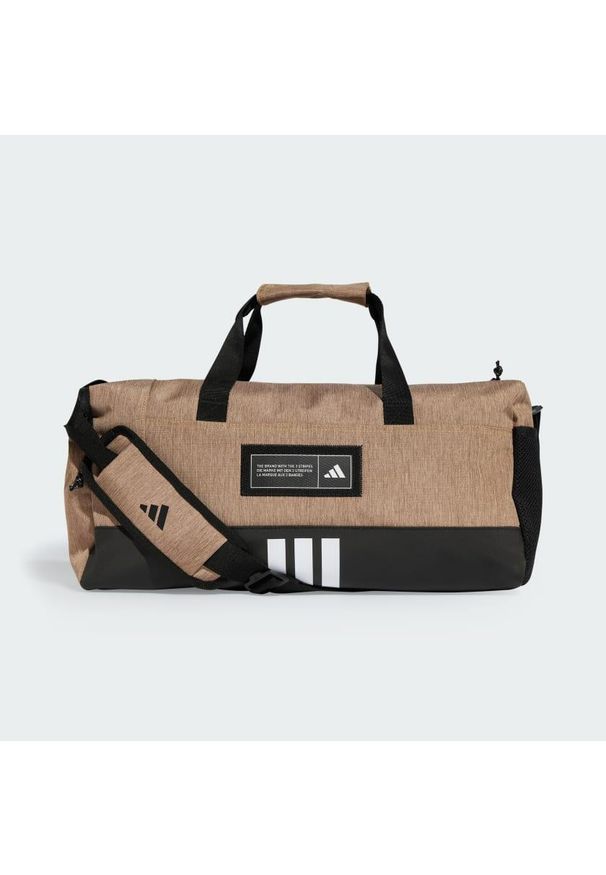 Adidas - Torba 4ATHLTS Duffel Small. Kolor: wielokolorowy, biały, beżowy, brązowy. Materiał: materiał. Sport: fitness